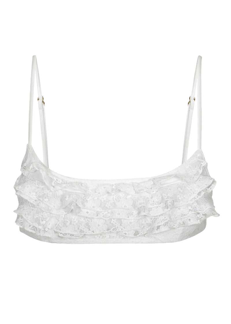 Bardot Top in Lace