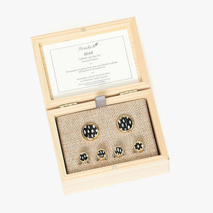 Bear Cufflink & Studs Set