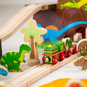 Dinosaur Railway Set