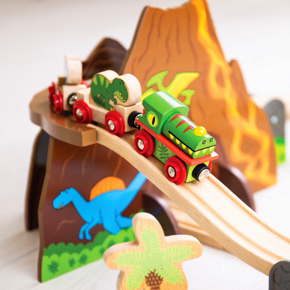 Dinosaur Railway Set