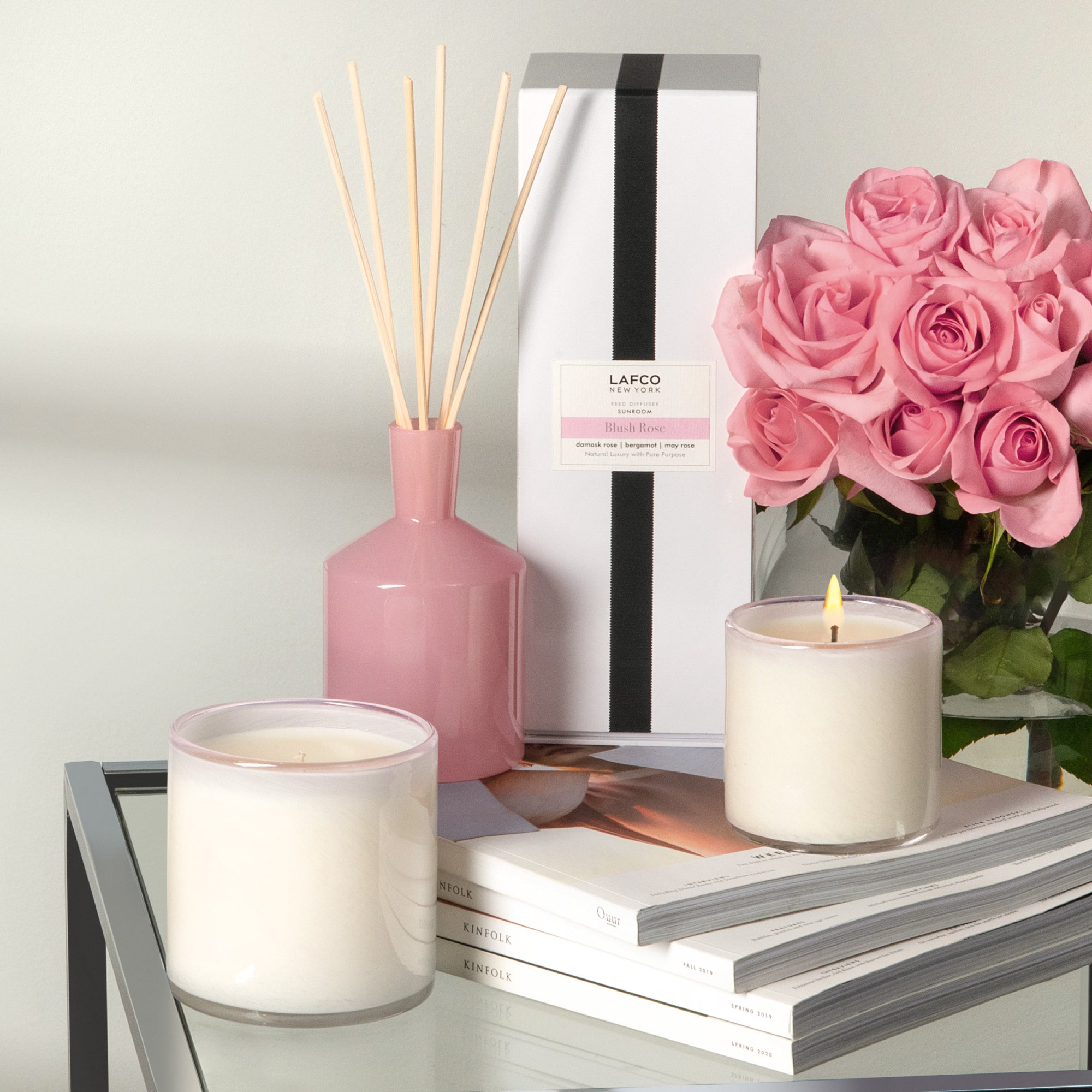 Blush Rose Classic Candle