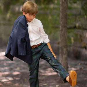 Bradford Trousers in Blackwatch Plaid - Henry Duvall