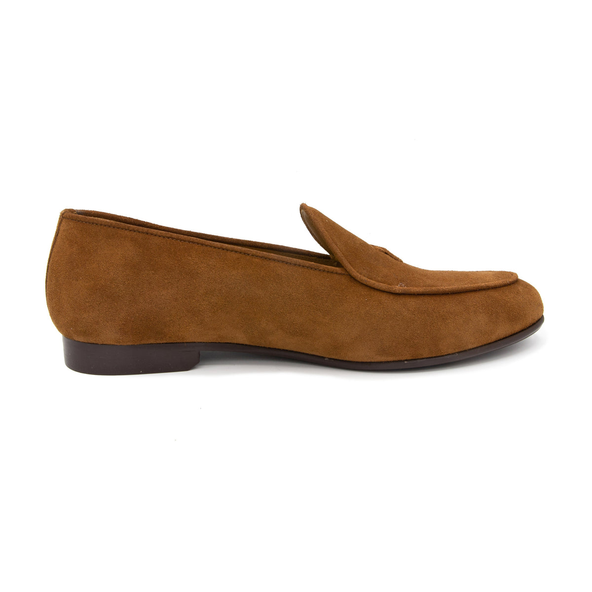 Women's Cognac Suede Milano