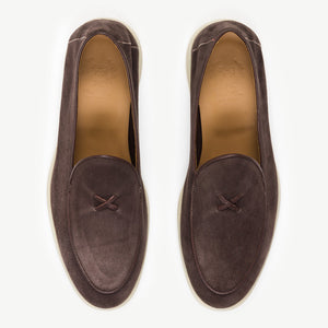 Men's Chocolate Suede Viaggio