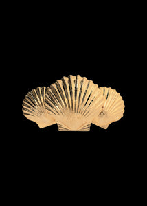 Caspian Barrette in Gold