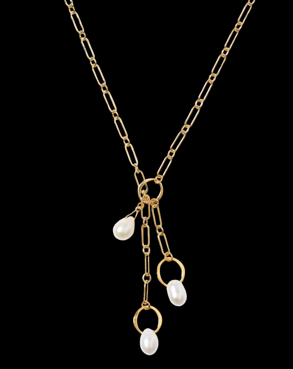 Tamsyn Necklace White Pearl