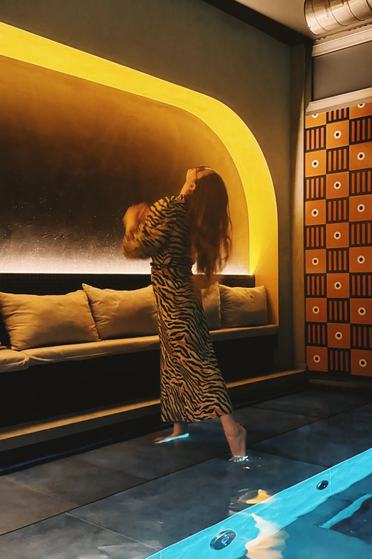 Tess Blouse in Tiger