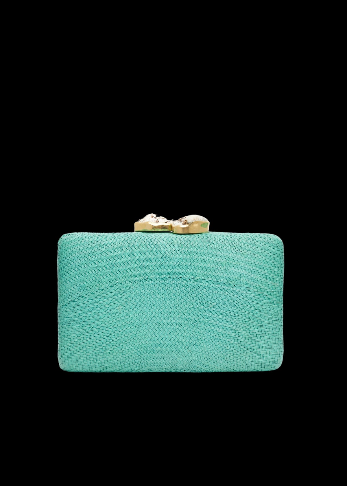 Jen Clutch with White Stone