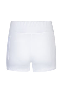 Women's White Compression Shorts