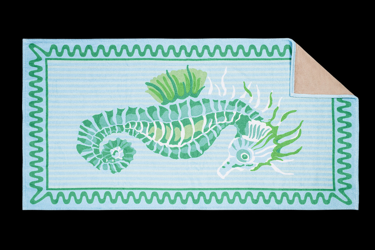 Seahorse Beach Towel