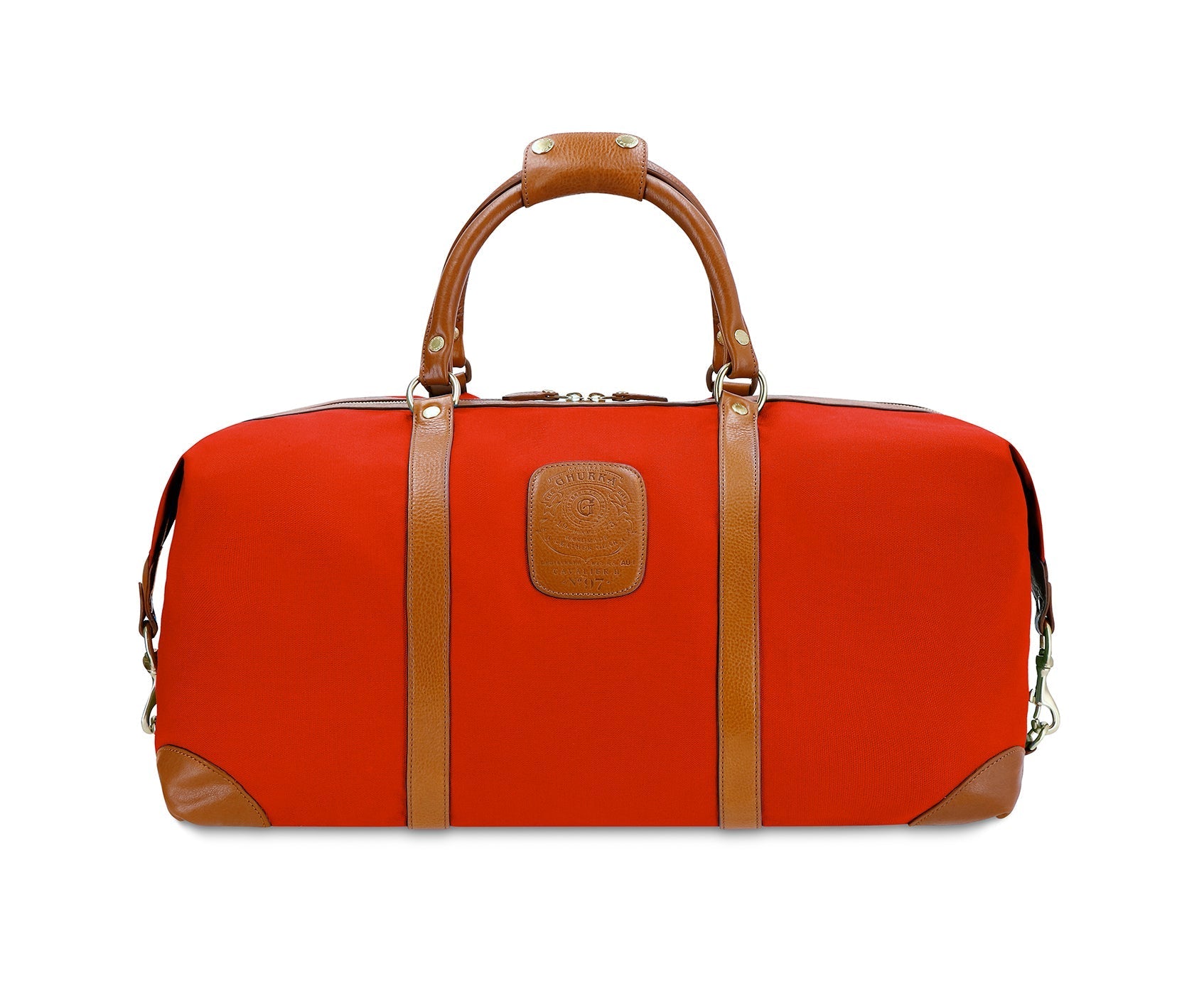 Cavalier II No. 97 | Signal Red - Vintage Tan - Ghurka