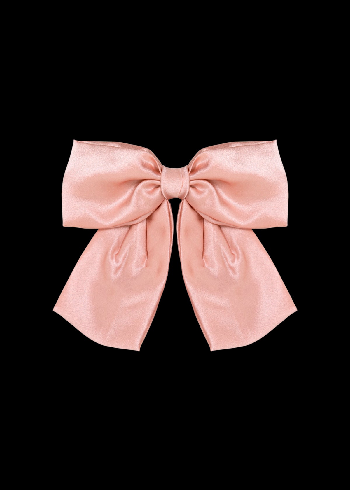 Tilly Bow Barrette in Peony