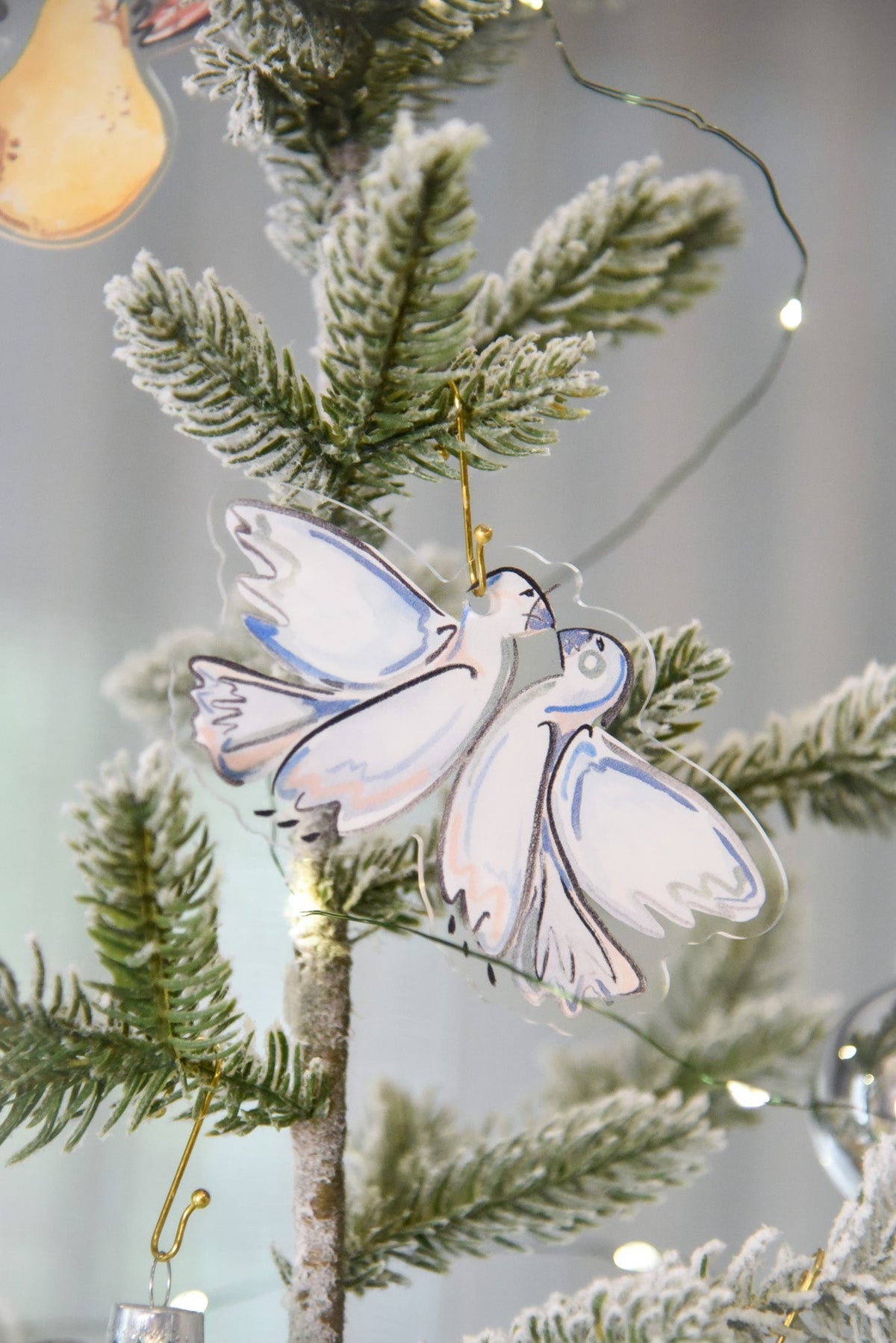 Twelve Days of Christmas Acrylic Ornaments by Jessica O’Neill