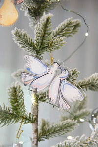 Twelve Days of Christmas Acrylic Ornaments by Jessica O’Neill