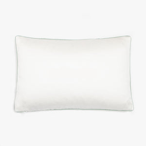 Back image of the Toddler Pillow in the ivory color