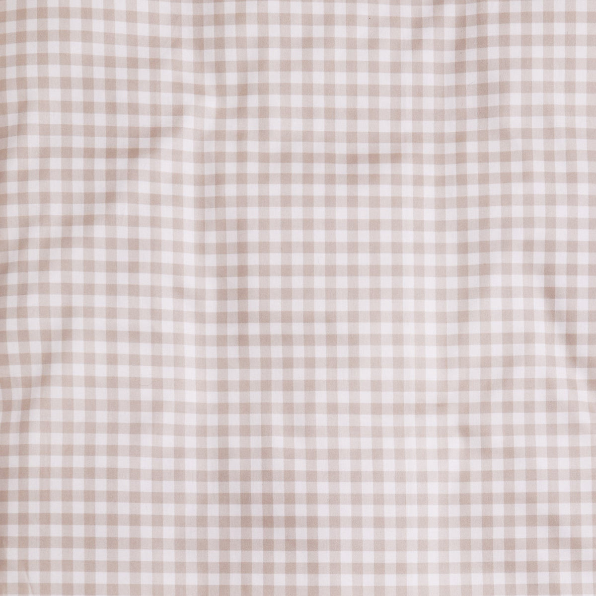 Printed Swatch of the Picnic Gingham Print in Beige Color