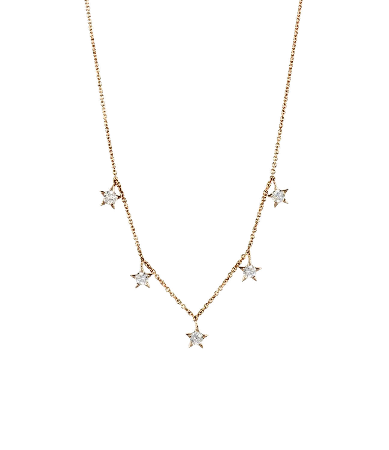 Diamond Star Necklace