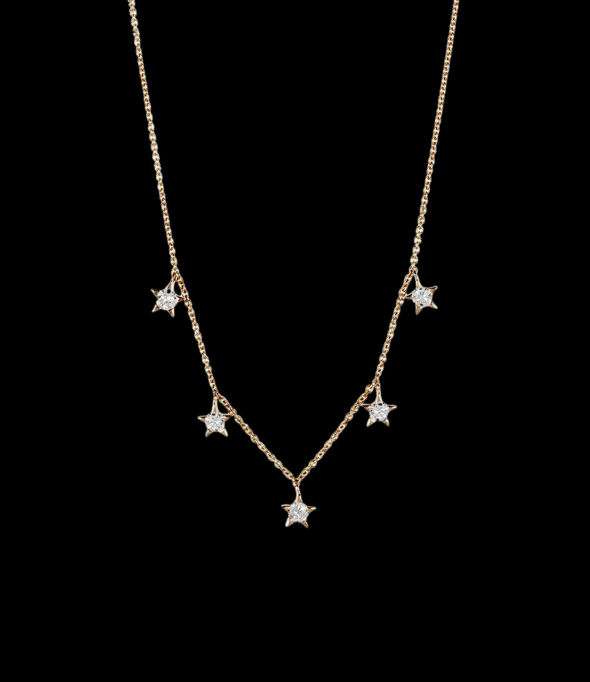 Diamond Star Necklace