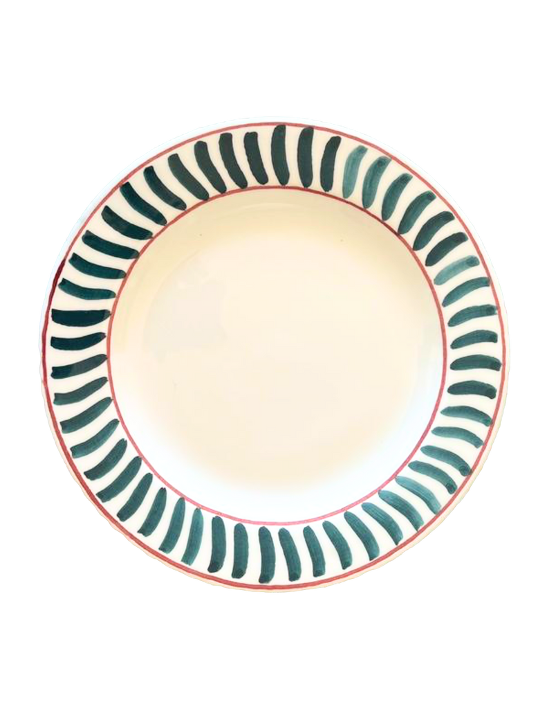 Emerald Green Dinner Plate, Set of 6