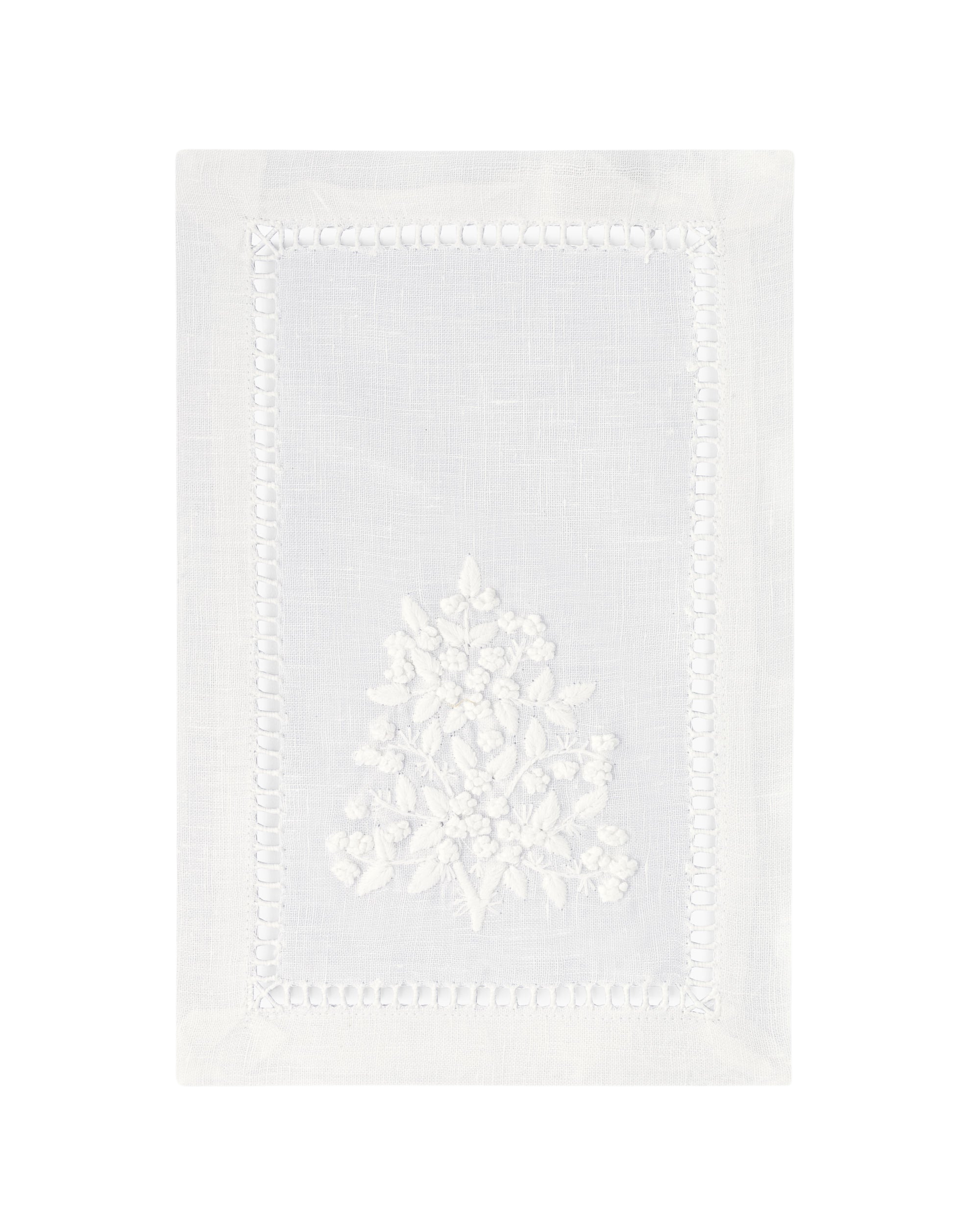 Jardin Classic Linen Cocktail Napkin in Six Colors