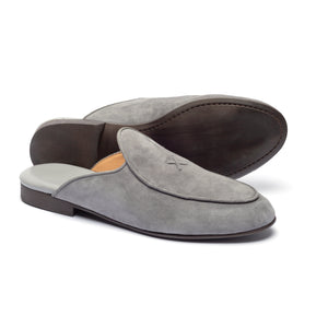 Grigio Suede Milano Mule