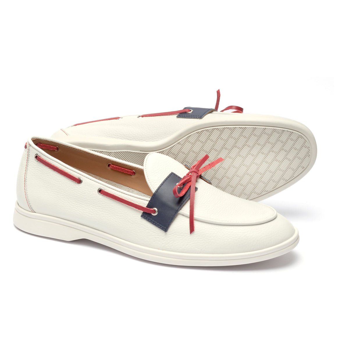 Men's Red, White, & Blue Barca Yacht Loafer