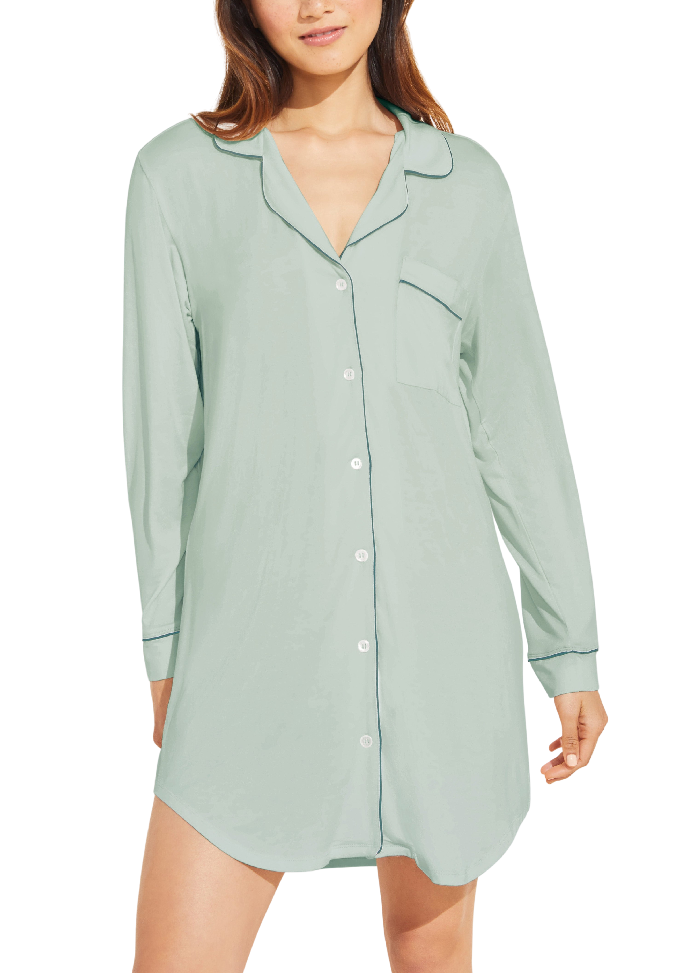 Gisele Sleepshirt in Surf Spray/Agave