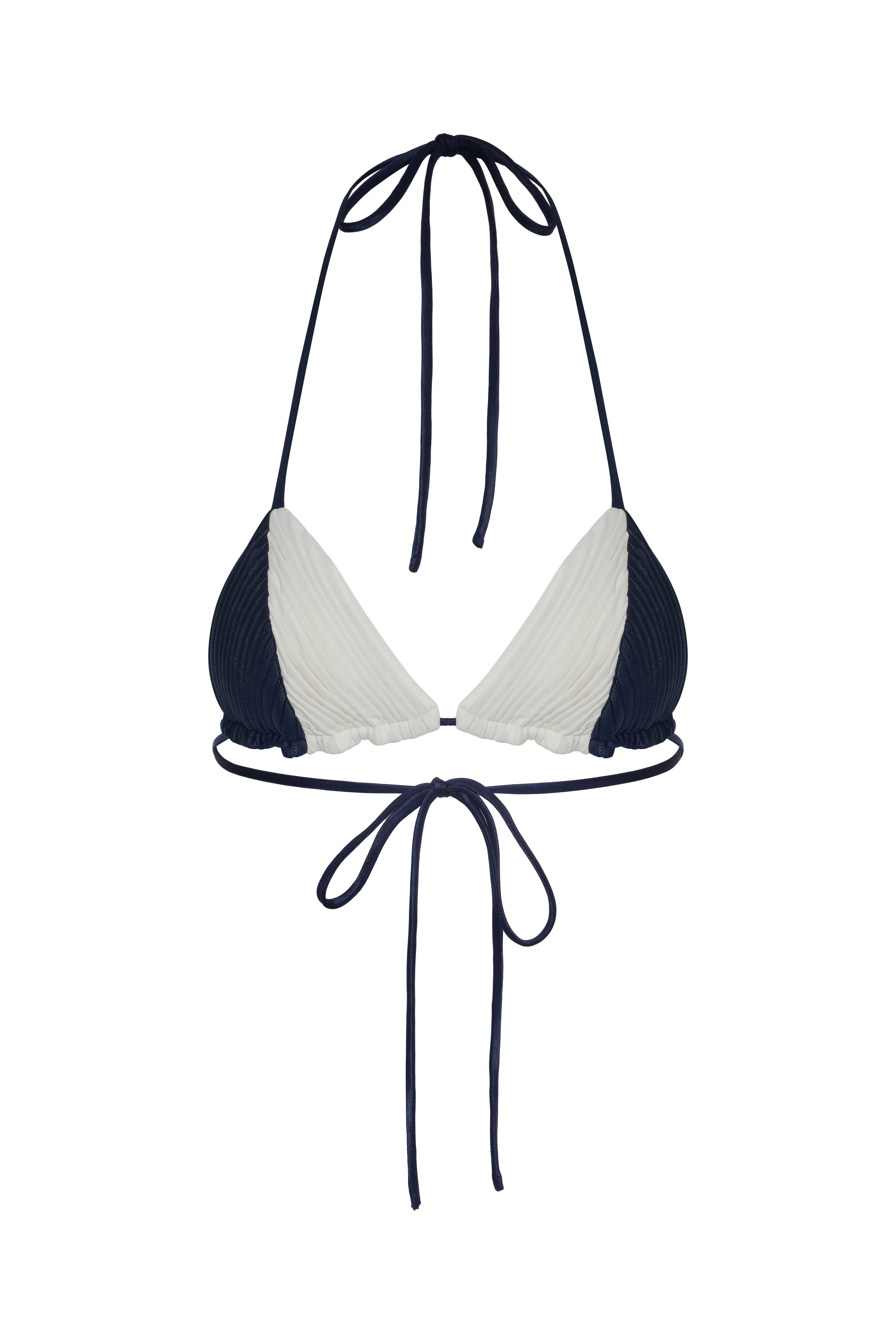 Jose Top in Navy & Ivory