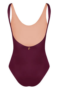 Olympic One Piece in Purple & Blush Pink