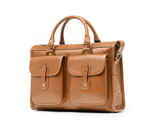 Examiner No. 5 | Vintage Tan Leather - Ghurka