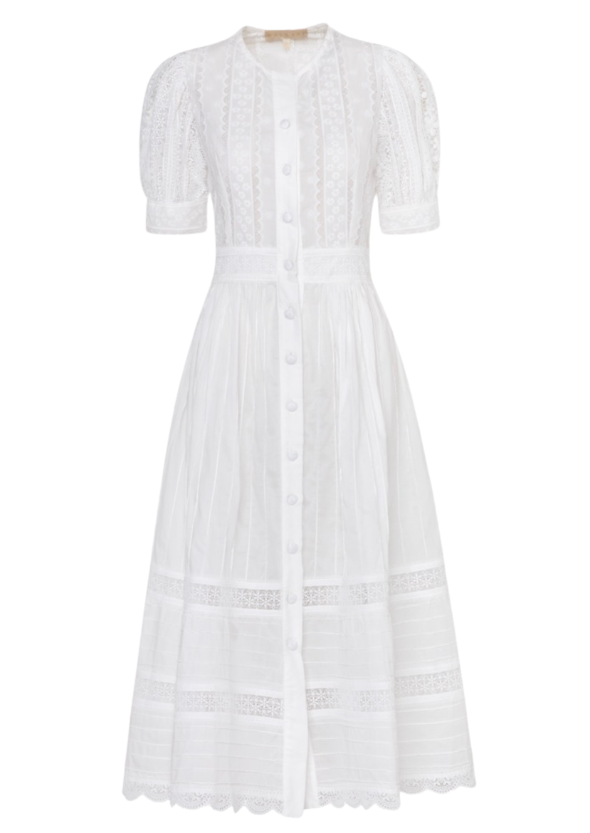 Juliette Maxi Dress in White