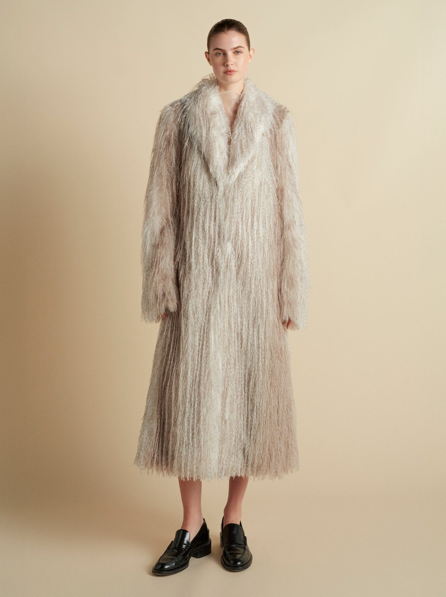 Faux Fur Coat - Marina Moscone