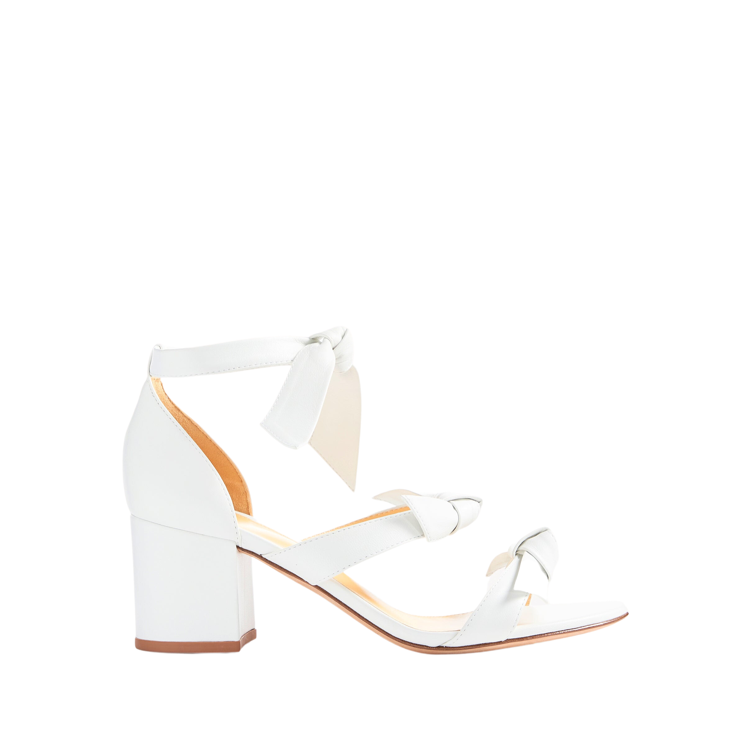 Lolita Block 60 in White Leather