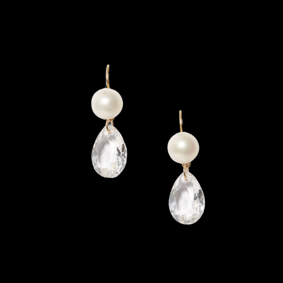 Monte Carlo Drop Earrings Crystal