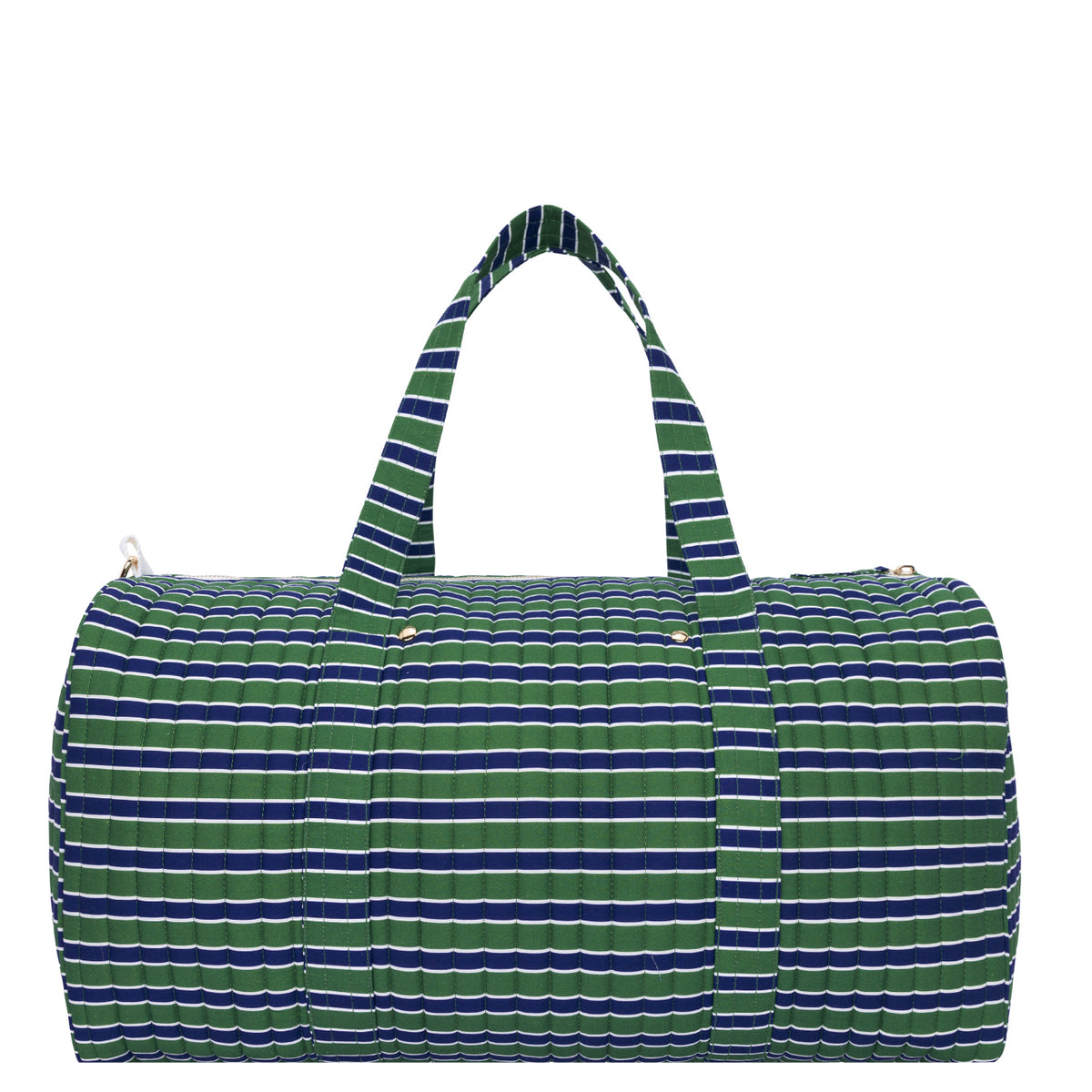 Evergreen Stripe Weekender Bag