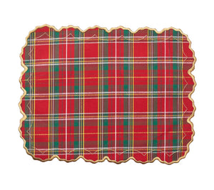 Kim Seybert, Inc.Holiday Threads Placemat in Red, Green & Gold, Set of 4Placemats