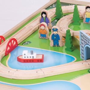 City Train Set and Table