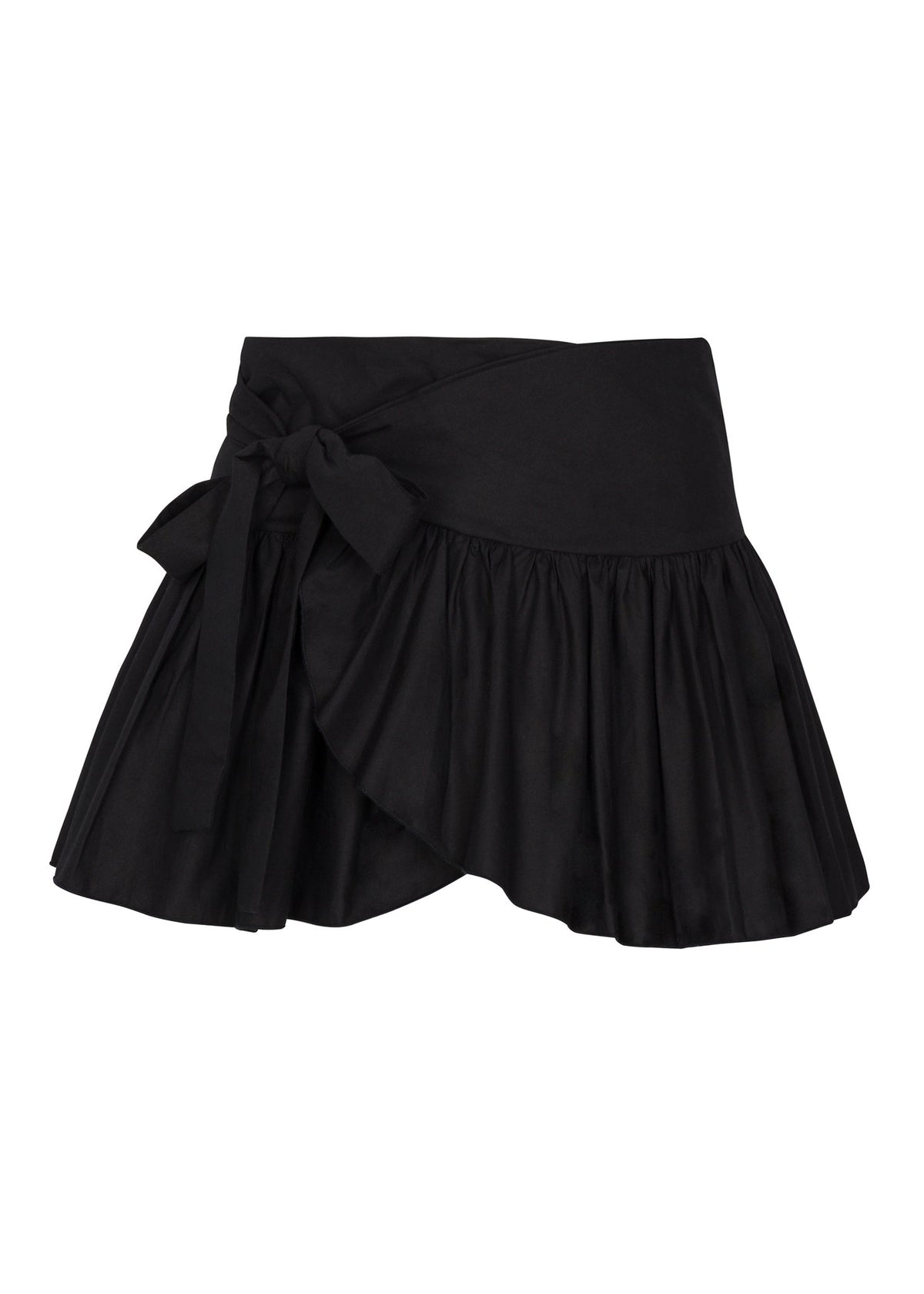 Day & Night Sarong Skirt in Black