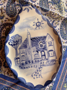 Ceramic Spoonrest - Custom House - Premium  from Tricia Lowenfield Design 