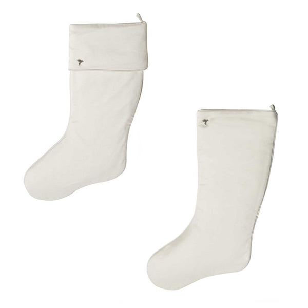 Ivory Christmas Stocking