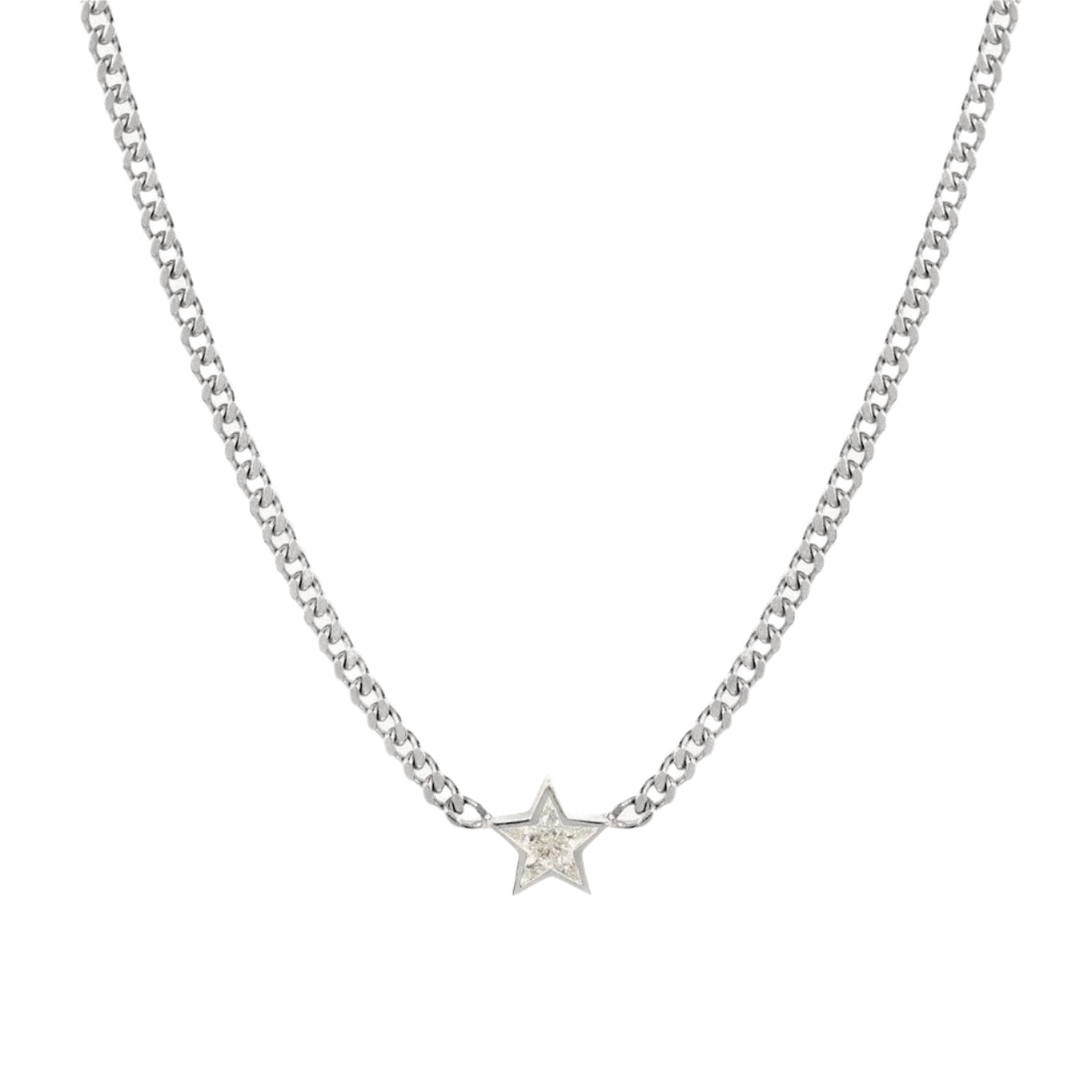 Super Duper Diamond Star Necklace - Roxanne First