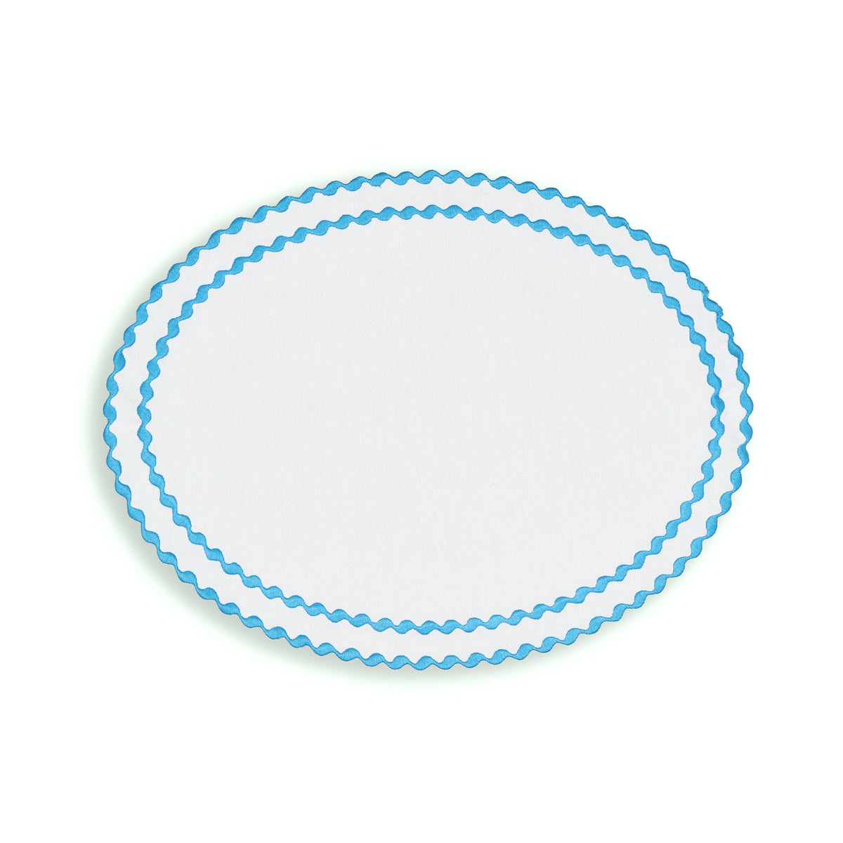 Cora Placemat And Napkin Set In Blue