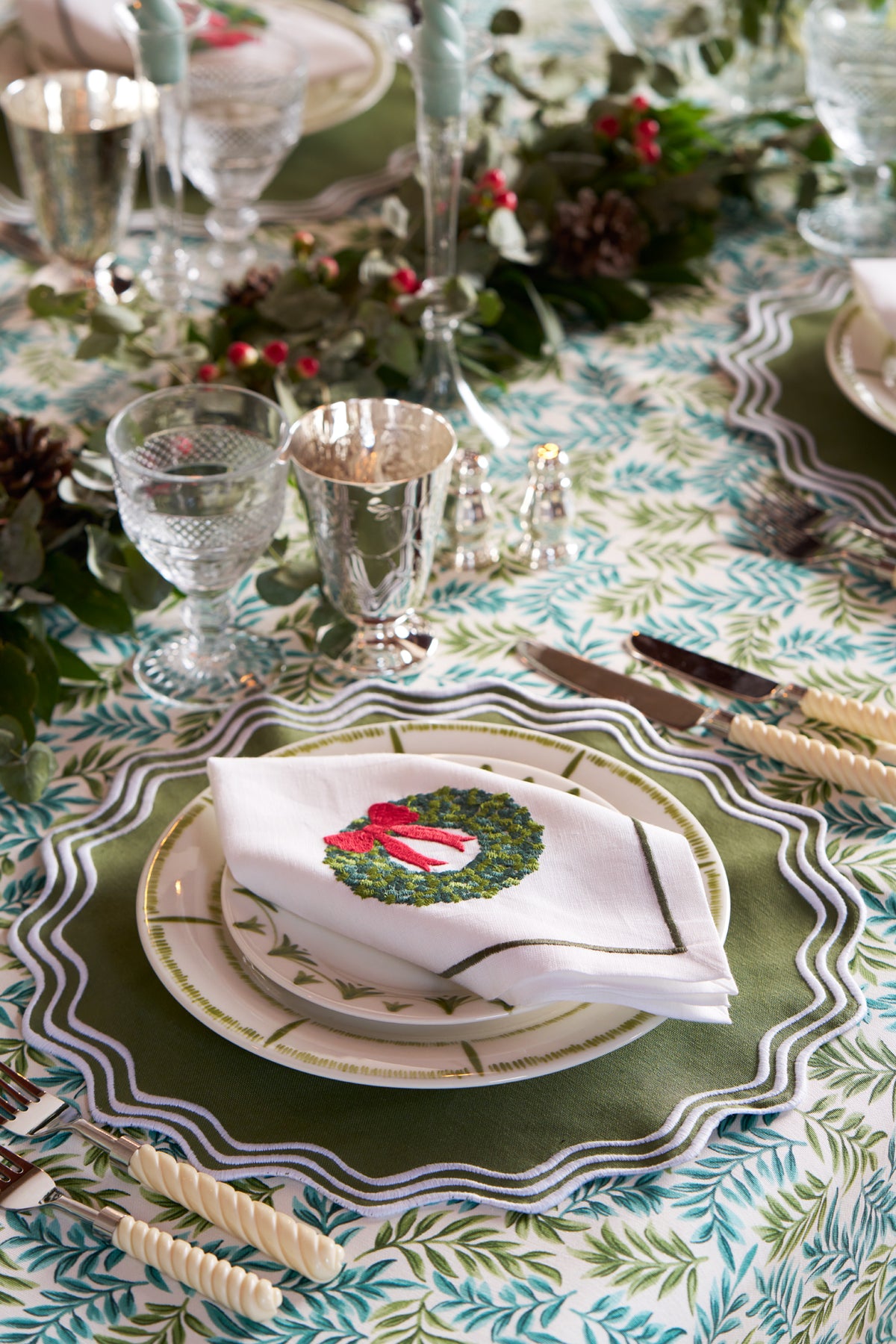 Wreath Placemat, Set of 4