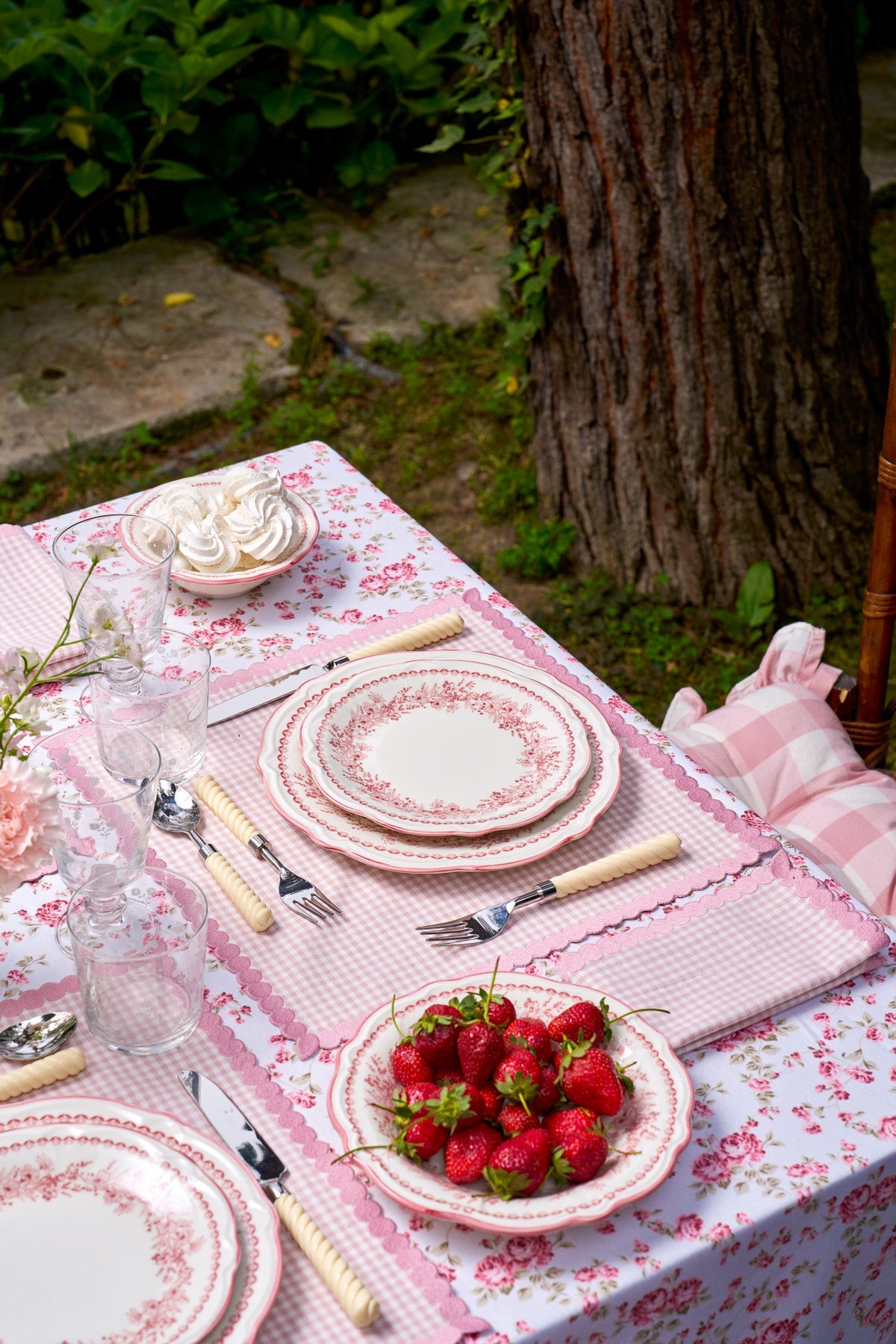 Maisie Napkins Pink, Set of 4