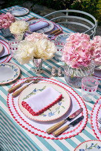 Callie In Mint Tablecloth