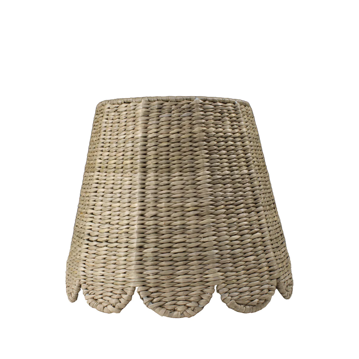 Maison Maison Design x Zafferano Scalloped Seagrass Lampshade