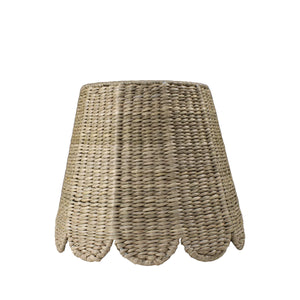 Maison Maison Design x Zafferano Scalloped Seagrass Lampshade