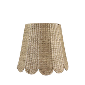 Maison Maison Design x Zafferano Scalloped Seagrass Lampshade