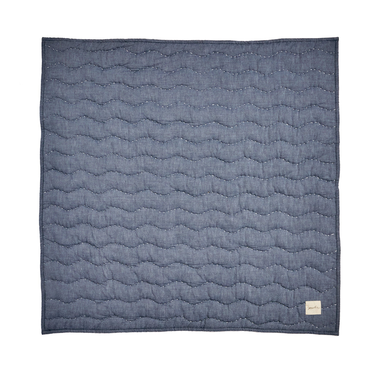 Quilted Chambray Blanket