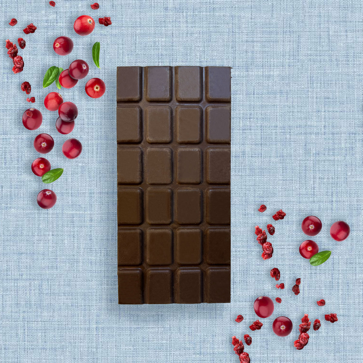 Set of Nantucket Cranberry Chocolate Bars